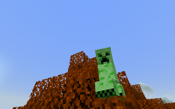 Новый вариант крипера | Текстуры Новый крипер