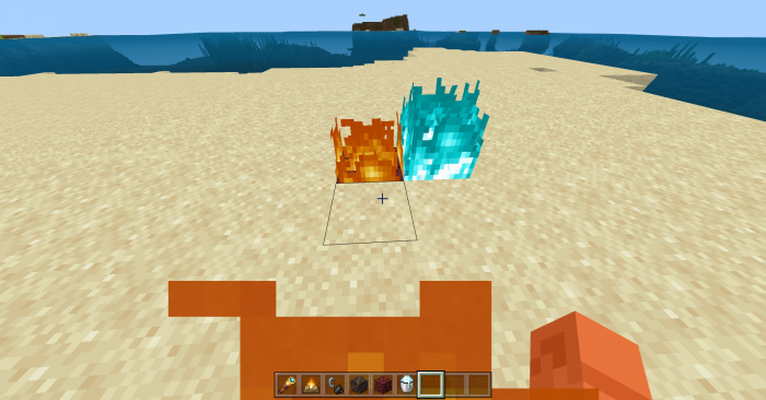 Размер огня | Текстуры Полезный пак