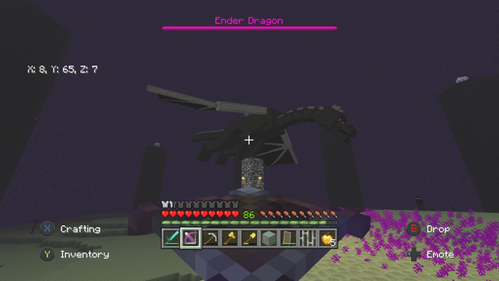 Дракон Края | Текстуры Консольные аспекты