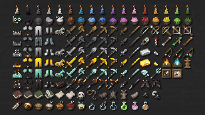 Превью текстур | Текстуры Grimdark Battlepack