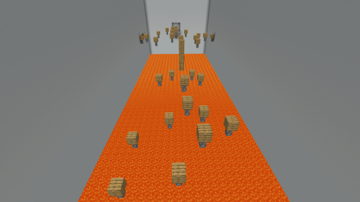 Паркурный уровень | Карта Пять эпичных уровней