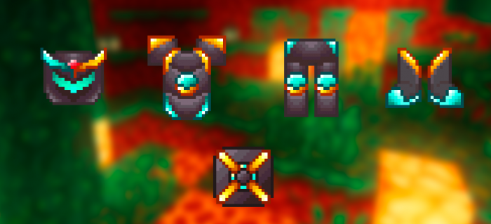 Все снаряжение | Текстуры Незеритовый король