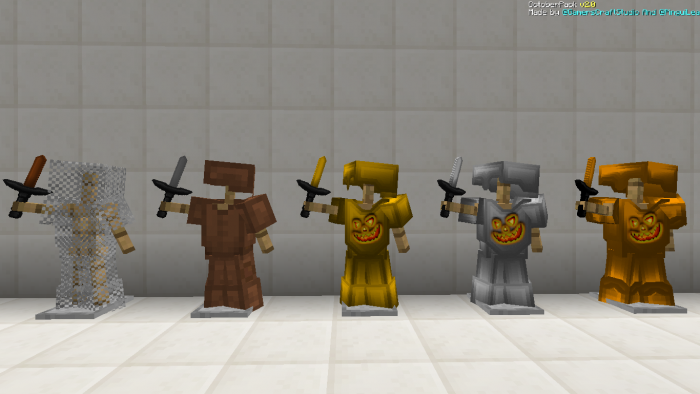 Улучшенная графика | Текстуры OctoberPack