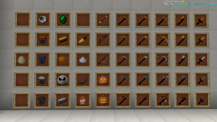 Улучшенная графика | Текстуры OctoberPack