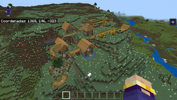 Координаты | Сид Древний город и портал в Край