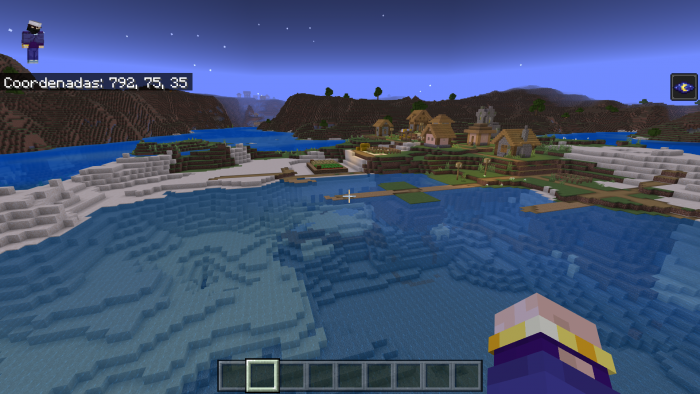 Координаты | Сид Древний город и портал в Край