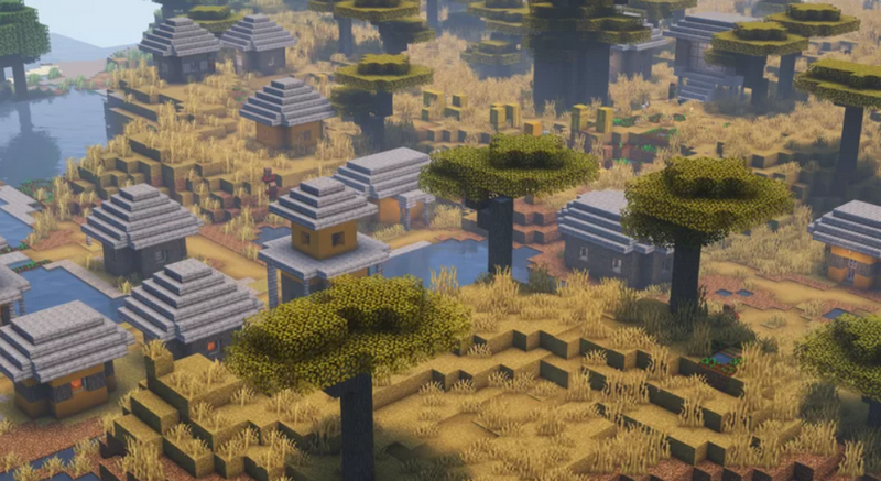 Обновленная деревня | Текстуры Серебряная акация