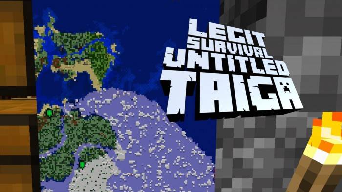 Готовое выживание | Карта Неизвестная тайга