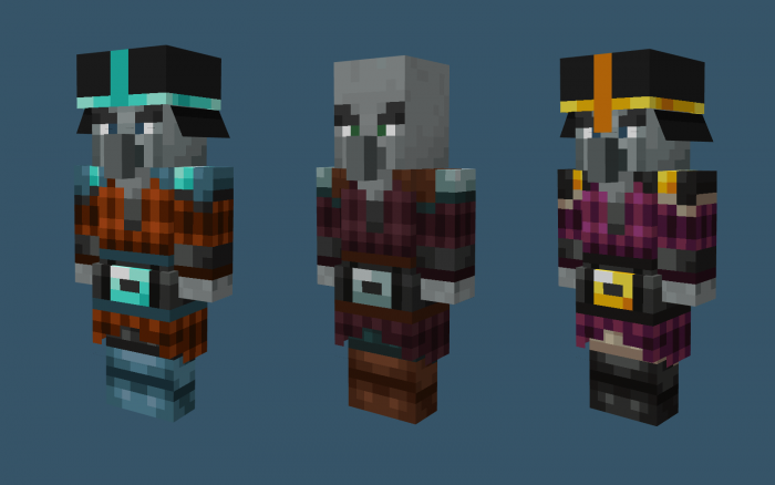 Улучшенные мобы | Текстуры Водная фауна