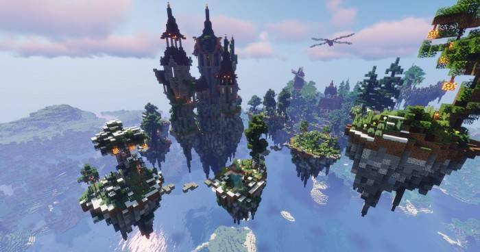 Пользовательский мир | Карта Стимпанковое небо