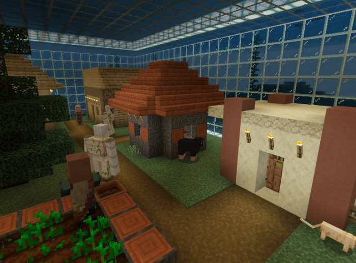 Деревня на карте | Карта Подводная деревня