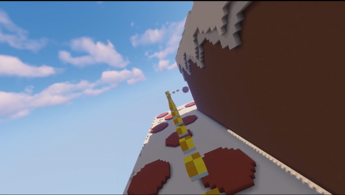 Скриншоты карты | Карта Большой торт