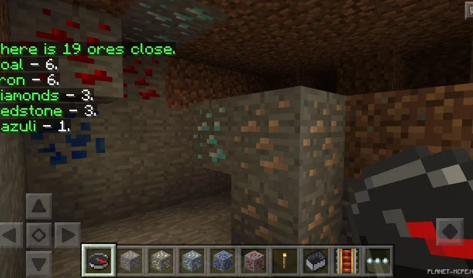 Мод Miners Detector 0.14.0/0.12.3