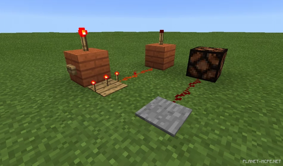 Мод PocketPower Redstone 0.12.3/0.12.2/0.12.1