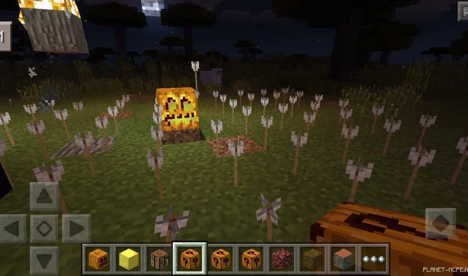 Мод Halloween Lucky Blocks 0.12.3