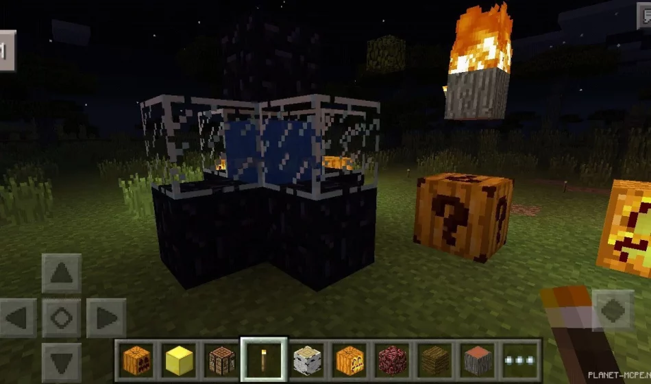 Мод Halloween Lucky Blocks 0.12.3