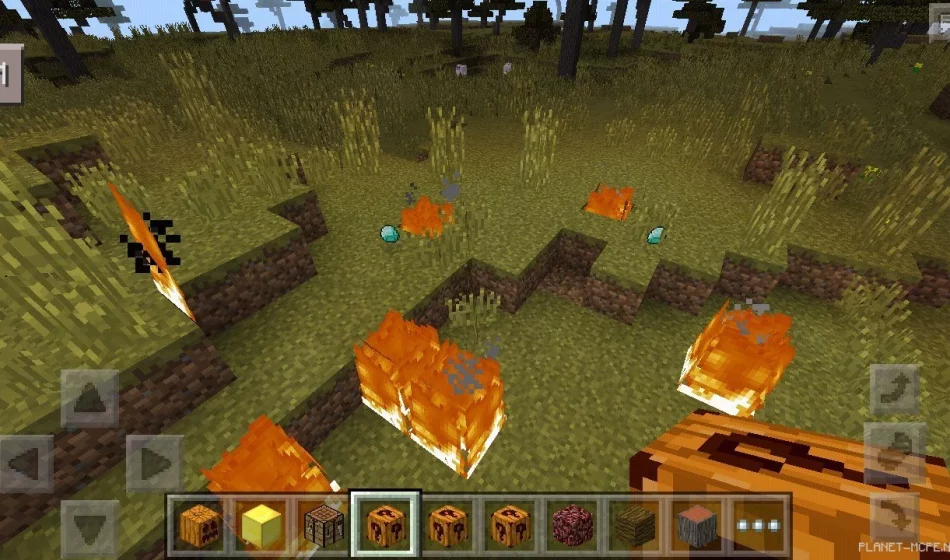Мод Halloween Lucky Blocks 0.12.3