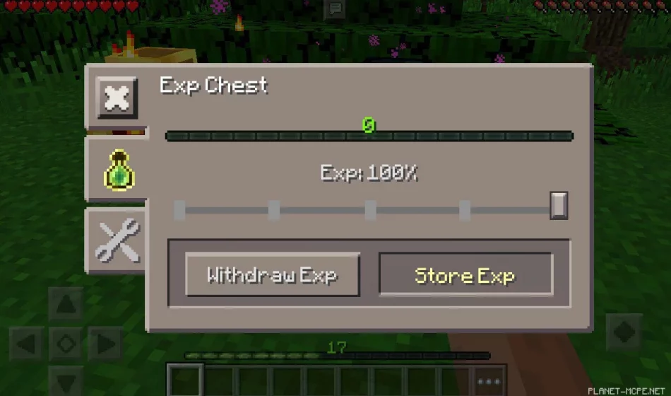 Мод Exp Chest PE 0.14.1/0.13.1/0.12.3