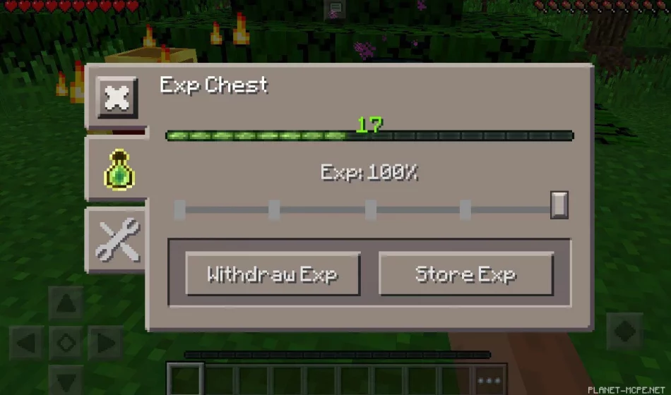 Мод Exp Chest PE 0.14.1/0.13.1/0.12.3