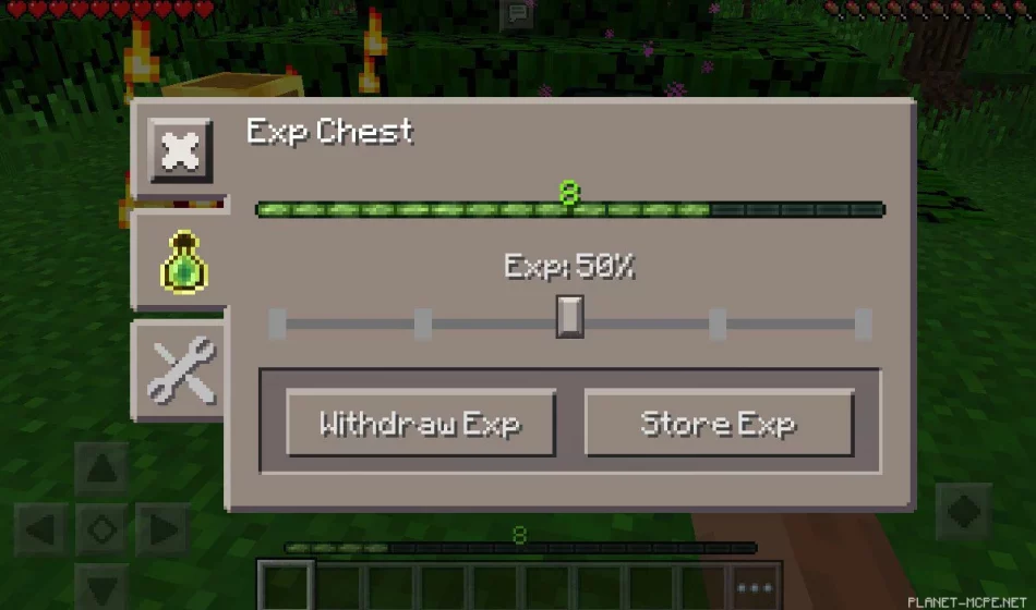 Мод Exp Chest PE 0.14.1/0.13.1/0.12.3