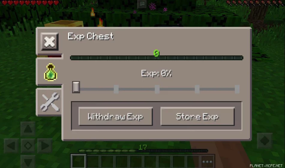 Мод Exp Chest PE 0.14.1/0.13.1/0.12.3