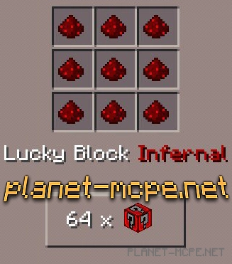 Мод Lucky Block Infernal 0.14.0/0.13.1