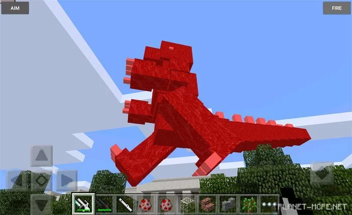 Мод Godzilla 0.14.2/0.14.1/0.13.1