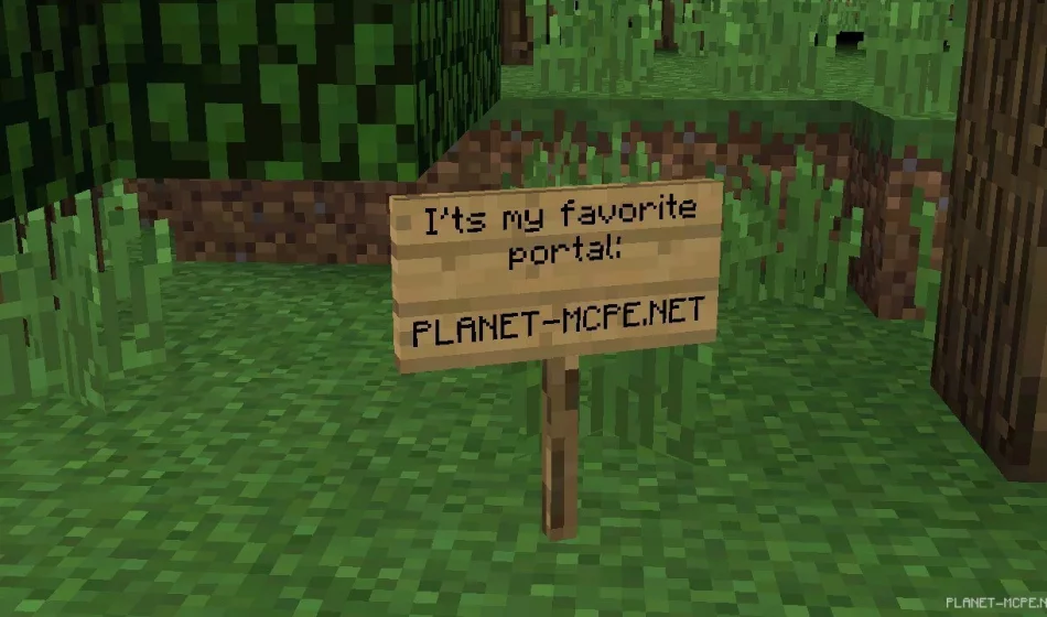 Мод Edit Sign 0.15.9/0.14.3