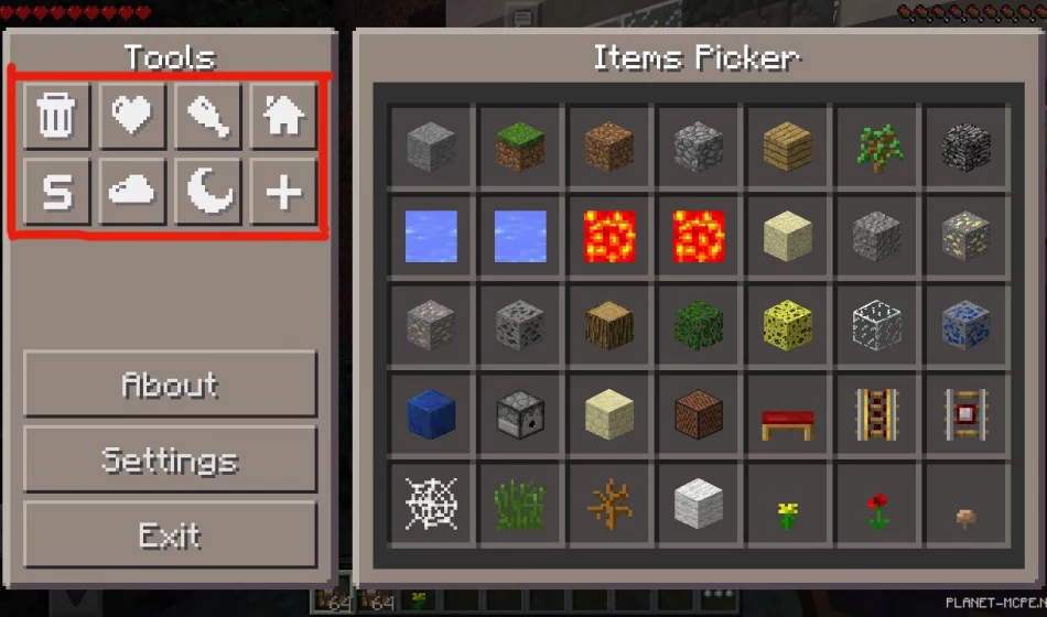 Мод Pocket Manager 0.15.2/0.14.0