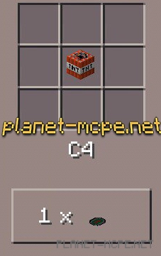 Мод C4 (Explosive) 0.14.0