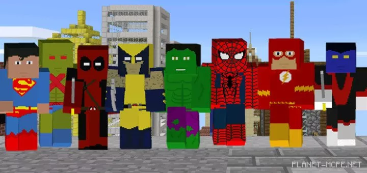 Project Super Hero Mod 0.14.2/0.14.1/0.14.0