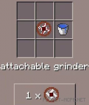 Мод Attachable Grinder PE 0.14.2/0.14.1