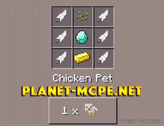 Мод Inventory Pets PE 0.15.6