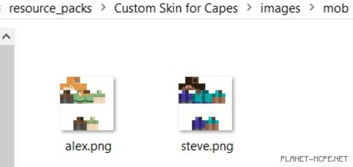 Мод Custom Skin for Capes 0.15.9