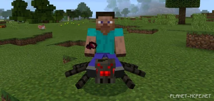 Мод Mountable Spider 0.16.0