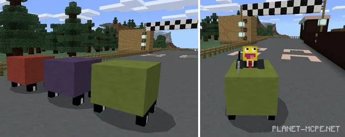 Мод Mine-Car 0.16.0