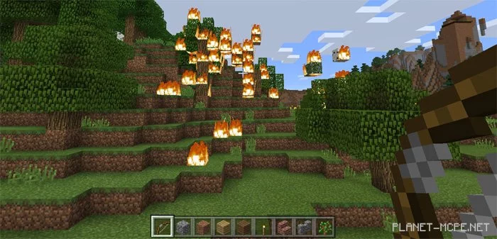 Мод Fire Arrows 0.17.0/0.16.1/0.16.0