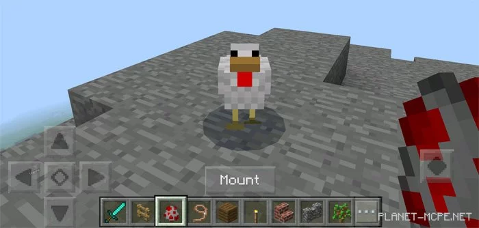 Мод Rideable Chickens 1.0/0.17.0