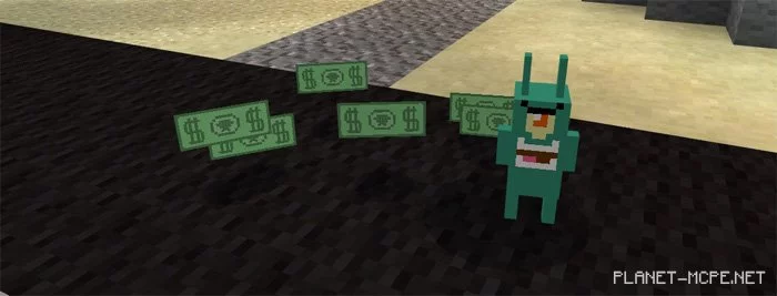 Мод SpongeBob 1.0/0.17.0/0.16.1/0.16.0
