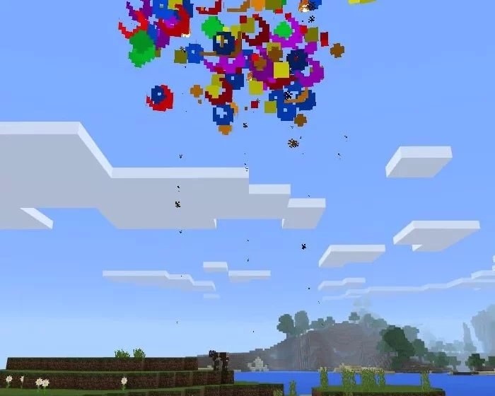 Мод Fireworks Fireball 1.0/0.17.0/0.16.1/0.16.0