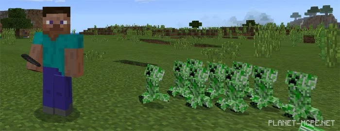 Мод Mutant Creeper 1.0/0.17.0/0.16.1/0.16.0