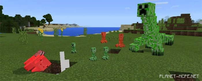 Мод Mutant Creeper 1.0/0.17.0/0.16.1/0.16.0