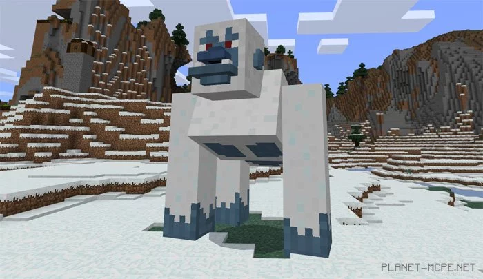 Мод Giant Yeti 1.0/0.17.0/0.16.1/0.16.0
