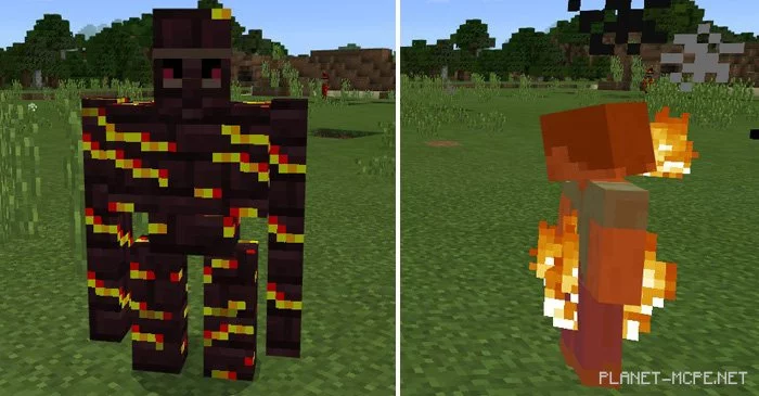 Мод Elemental Mobs 1.0.8/1.0.0