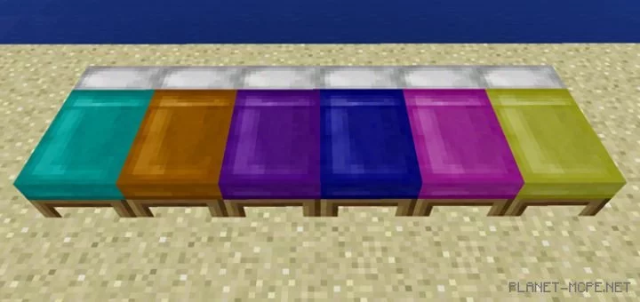Dyeable Beds Mod 1.0.5/1.0.0