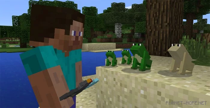 Мод Mine-Frog 1.0.5/1.0.0