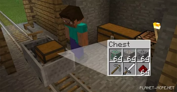 Mod Improved Minecart 1.0.6/1.0.0