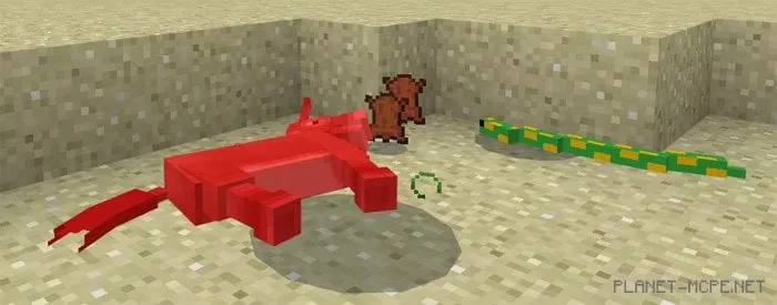 Mod Mine-Snakes 1.0.6/1.0.0