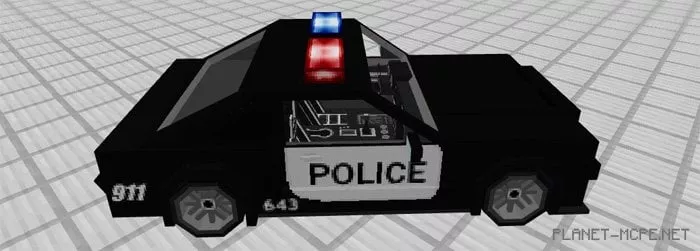 Police Car Mod 1.0.8/1.0.0