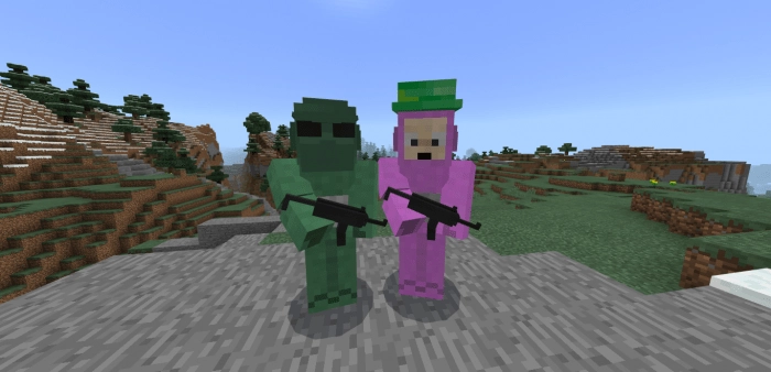 Обычные телепузики | Мод Жуткие телепузики